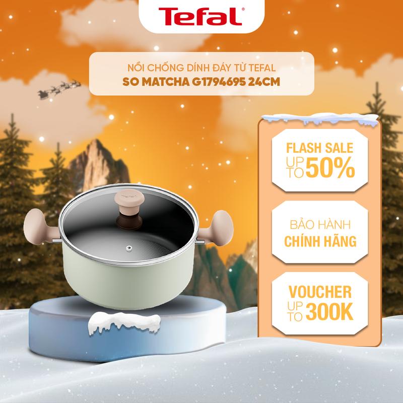 Nồi chống dính đáy từ Tefal So Matcha G1794695 24cm
