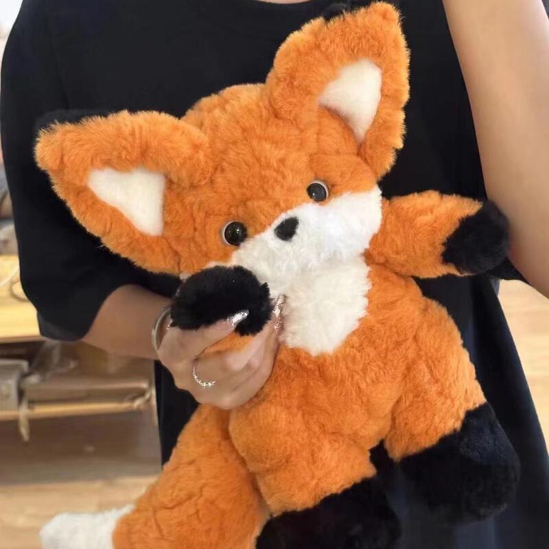 Good Night Fox Little Three Things Set Super Cute Good Night Plush Toy Ragdoll Fox Sleeping Doll Girl Gift Birthday Children 4
