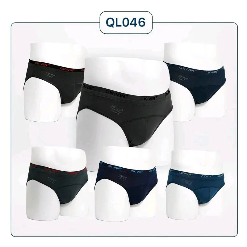 Combo 10 quần lót Nam thun lạnh, lưng thấp 0