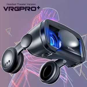 VRG VR Box 3D Virtual Reality Glasses with Headphone - VRGPRO+