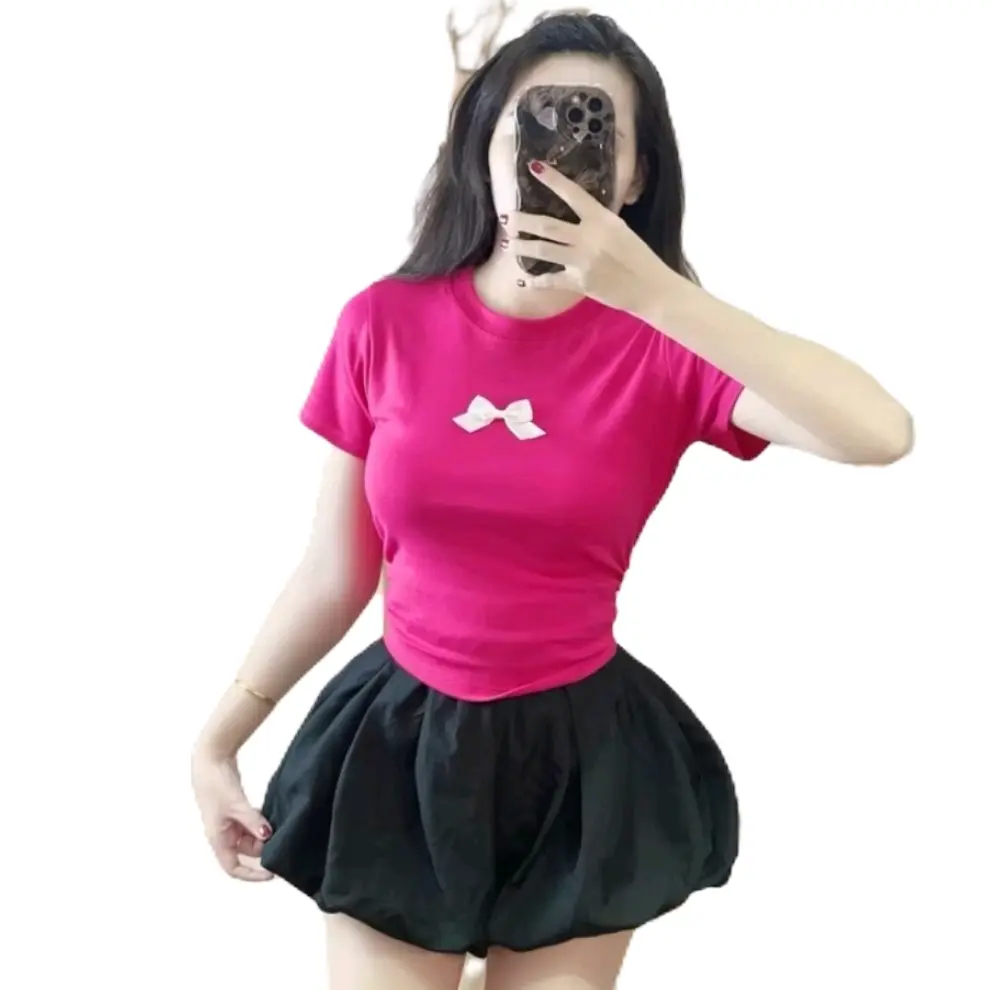 quần đùi bí giáng phòng may 2 lớp nữ Women LS05