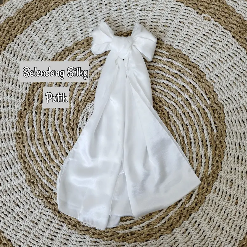 Selendang Silky Panjang Murah Bali Kain 6