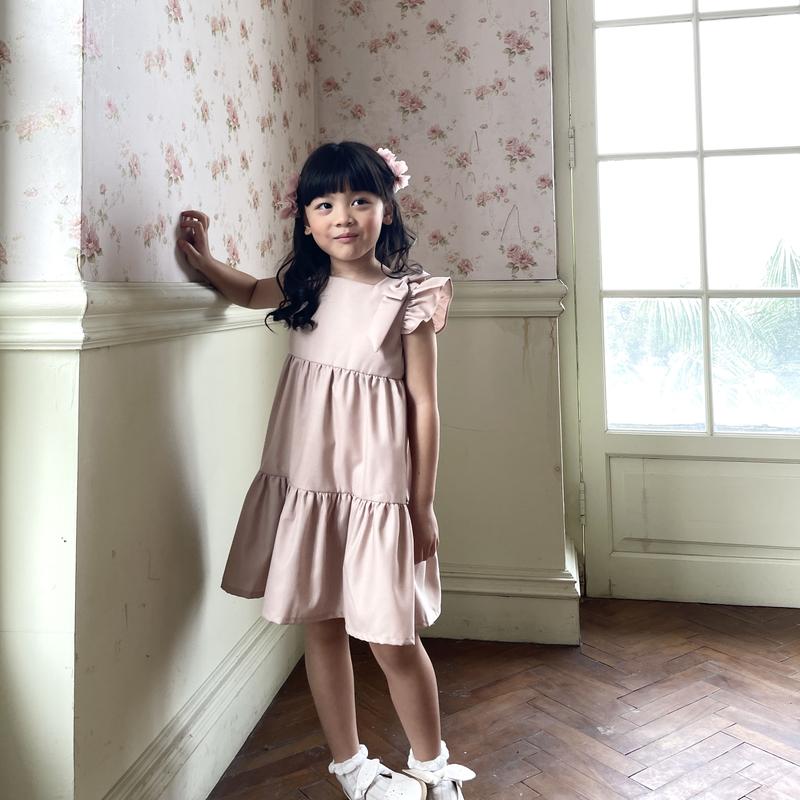 MOONJOY MARYJANE DRESS - dress baju anak perempuan casual pita ruffle ulang tahun pesta 7