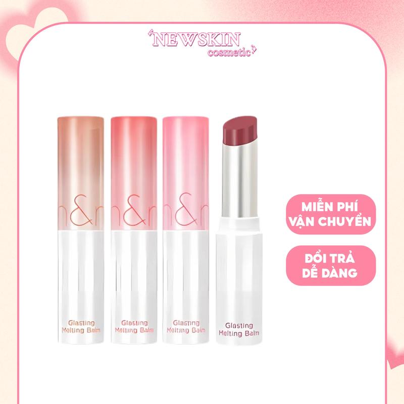 Son Dưỡng Màu Thuần Chay Romand Glasting Melting Balm Cosmetic Son Môi Mỹ Phẩm Trang Điểm Son thỏi Son Kem duong moi son dưỡng  có màu