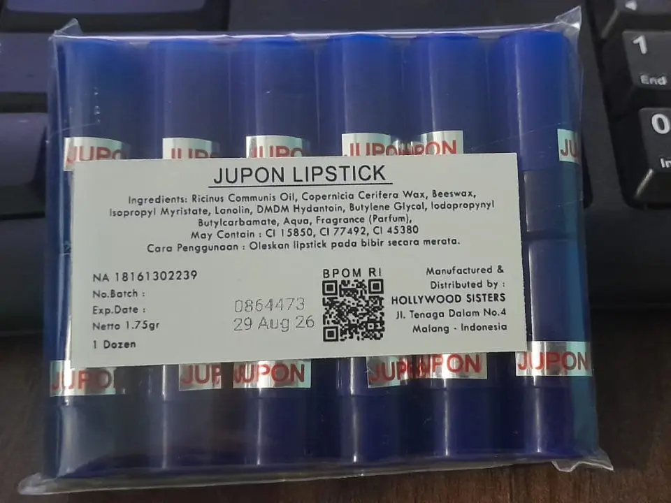 Mini Lipstik Jupon 10 lusin