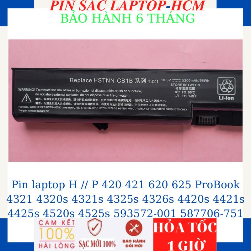 Pin laptop H // PP 420 421 620 625 ProBook 4321 4320s 4321s 4325s 4326s 4420s 4421s 4425s 4520s 4525s 593572-001 587706-751 Pin PH06 5