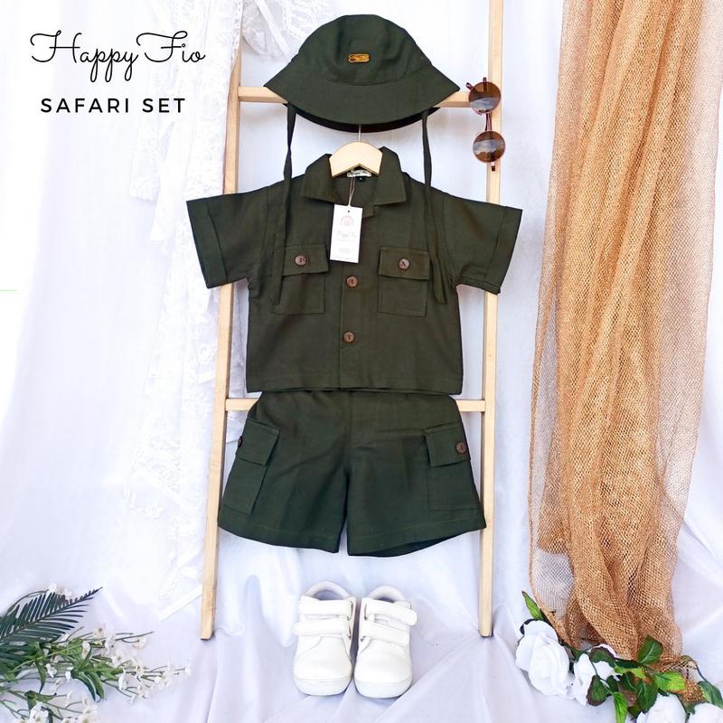 Product Introduction of Safari set baju bayi dan anak (Zoo Keeper) By Happyfio 0