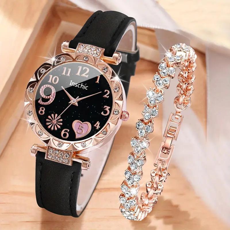 Bộ Đồng Hồ Nữ, Phong Cách Thời Trang Đơn Giản Và Thường Ngày Bộ Đồng Hồ Thạch Anh, 2025 / 3 / 7 0