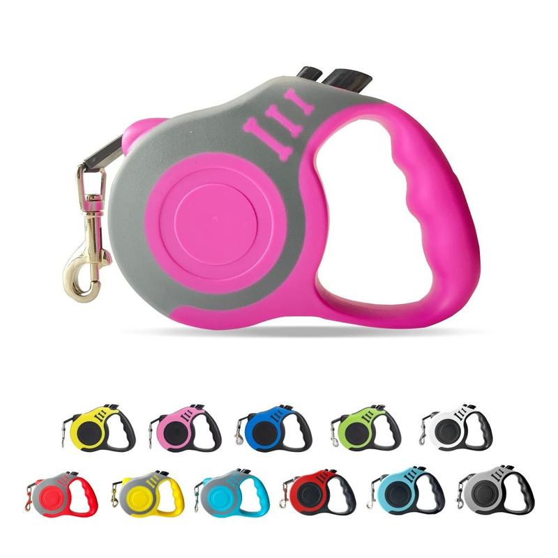 Product Introduction of New 3/5 M Retractable Dog Leash Telescopic Automatic Dog Tape Roulette Durable Puppy Walking Leads 13