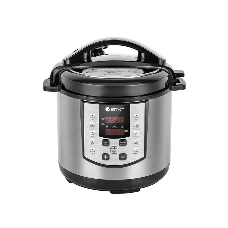 [ daily ] Nồi áp suất điện tử đa năng Elmich 6L PCE-1809OL