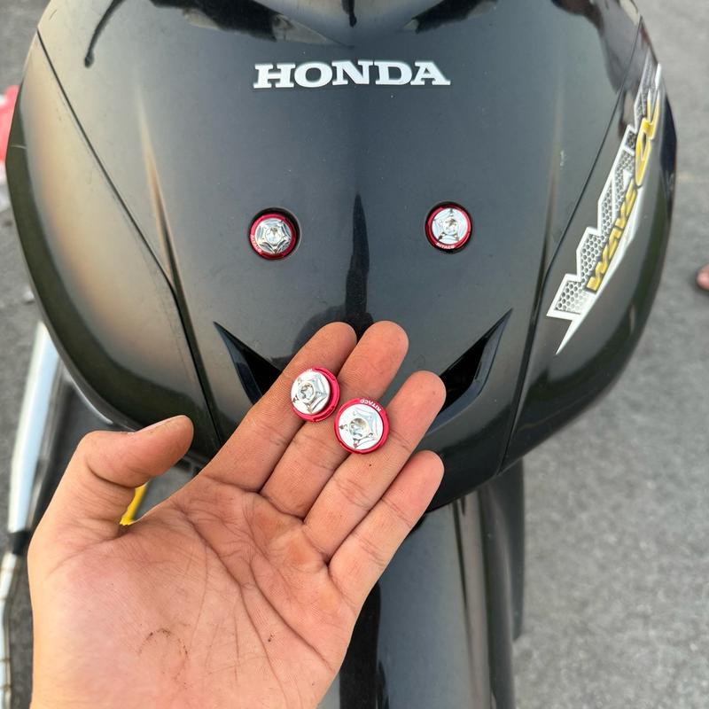 Bộ 2 hoặc 3 ốc gắn mặt nạ wave 50/100 và wave nhỏ thái , zx