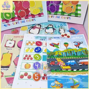 5 Aktivitas Edukasi Anak Pra TK 2 3 4 Tahun Buku Edukasi Paud Bisa Copot Pasang Busy Book Busy Page Anak