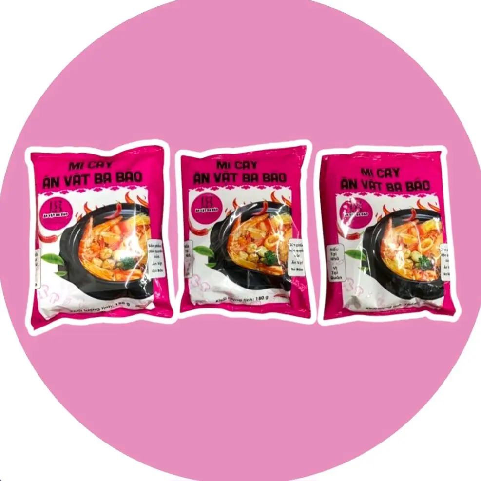 COMBO 3 Gói Mì Cay BA BÁO Kèm gói súp pha sẵn(có tặng quà)