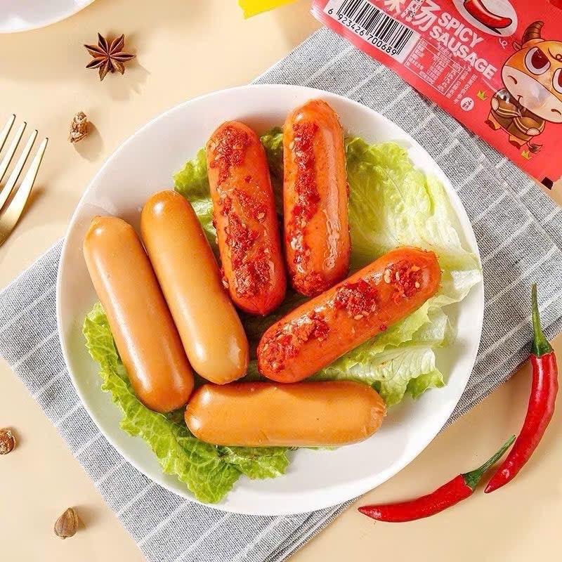  Xúc Xích Ngô - Cay siêu ngon   bịch 50Cây   