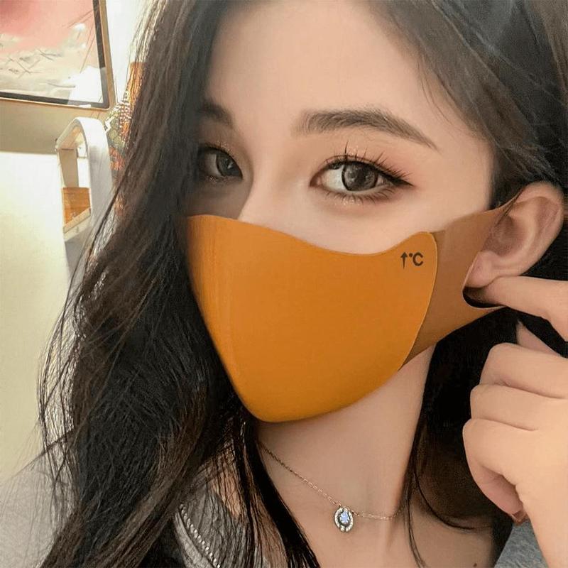 Product Introduction of 1 Pc Warm Windproof Mask Winter Women Men Solid Color Outdoor Adjustable Face Mask Sunscreen Cycling Running Mask Fashion Accessories 31