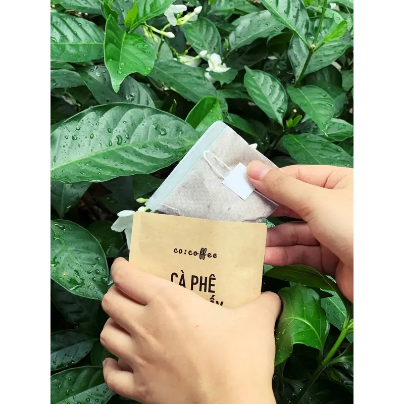 Hộp 10 gói Cold Brew túi lọc (cà phê ủ lạnh) Co:coffee Blend 100% Arabica 4