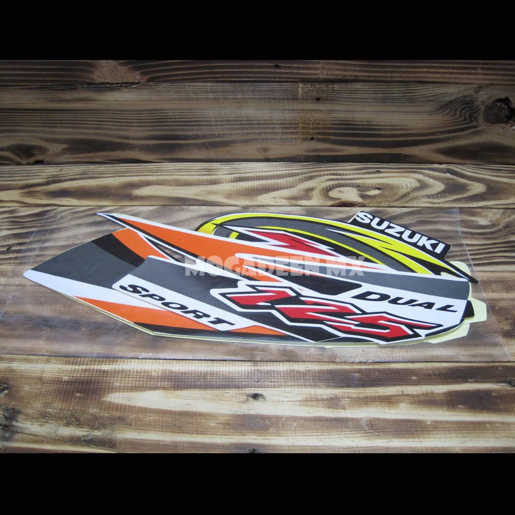 stiker TS 125 1997-2005 HITAM
