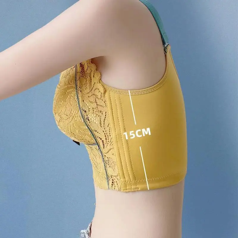Đồ Lót Có Thể Điều Chỉnh Cỡ Lớn, Với Ngực Lớn Và Áo Ngực Nhỏ Thiết Kế Mỏng Nữ Bra Voi Tua Rua Women