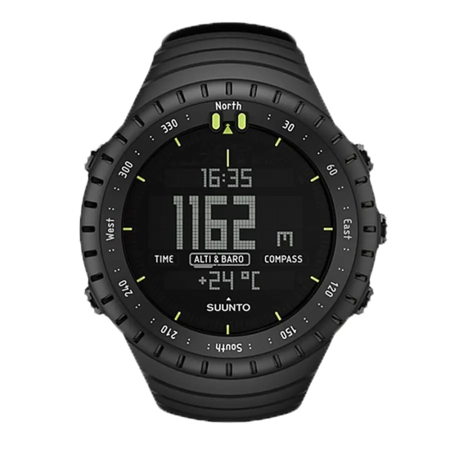SUUNTO CORE Jam Tangan Pria SS014279010 Tahan air Analog Crystal Rubber