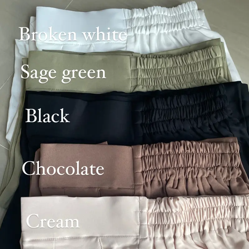 Luna double waisted pants — celana kantor/kuliah 7