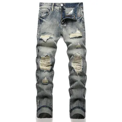 Burlington ripped fashion jeans