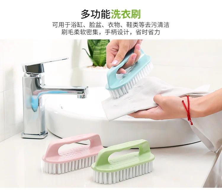 Product Introduction of Plastic Soft Wool Laundry Brush Multi-functional Household Cleaning Brush Ground Stall with Handle Laundry Brush 17