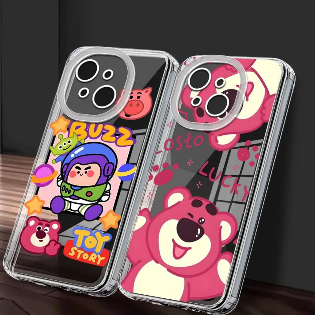 Casing Trand - Casing Hp Ready Untuk Tecno Spark Go 1 Spark 30c 4G Softcase Clear Case Handphone Gambar Kartun - KB2