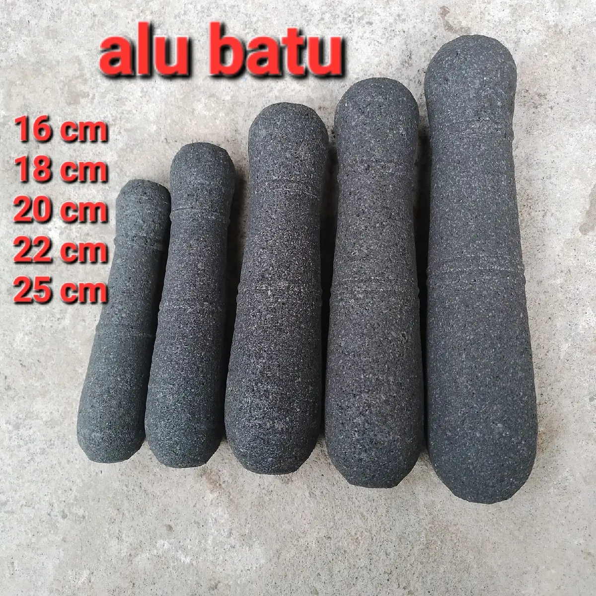 ALU BATU TUMBUGKAN LUMPANG pengangan gagang lesung Kitchenware