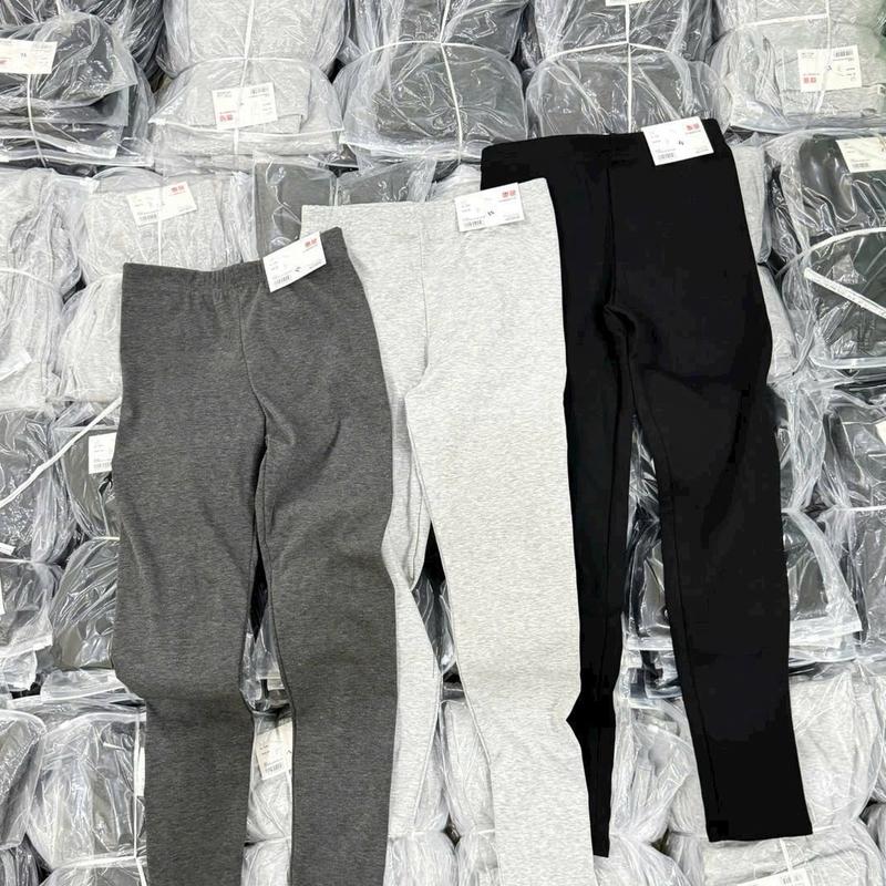 ￼Quần ôm legging nữ, vải cotton dày dặn, co giãn tốt Women 3