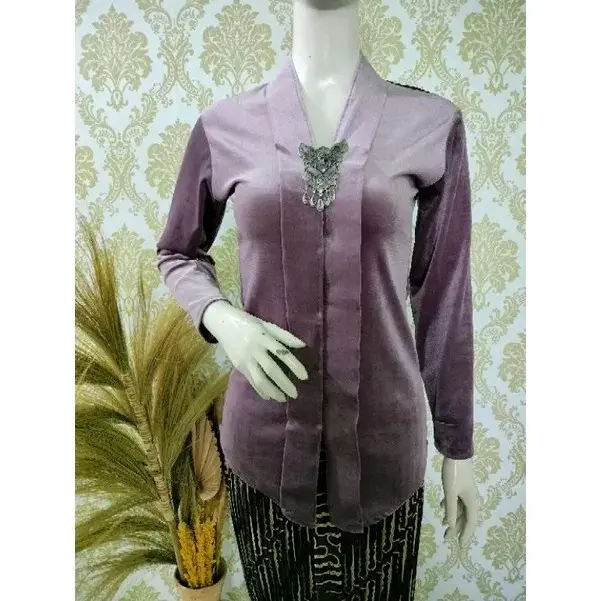 kebaya buludru model kartini 4