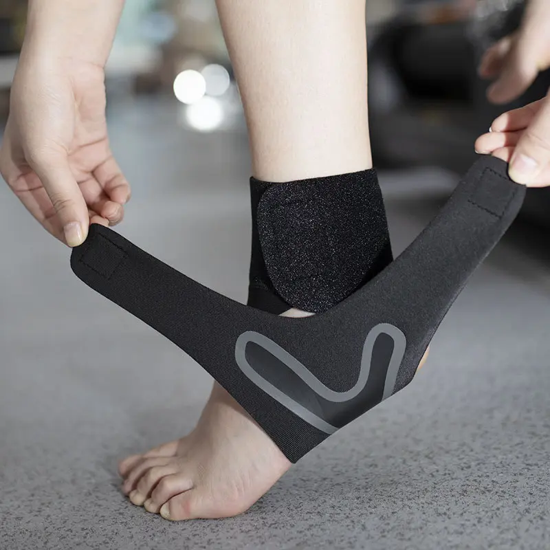 Ankle protector for men and women, anti sprain, elastic sports, fixed protective gear, ankle basketball, breathable and pressurized ankle protection