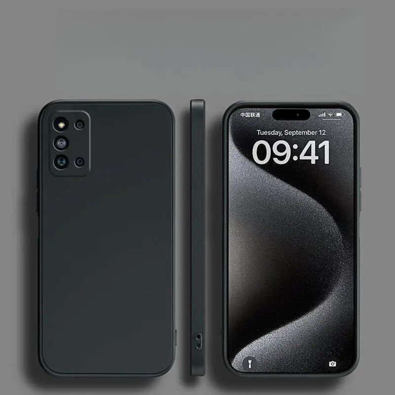F52 phone new straight silicone soft case SM-E5260 full edge solid color anti drop protection for men and women
