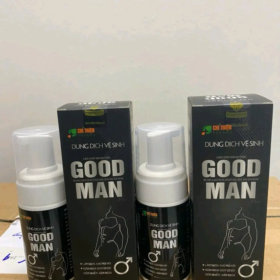 (Combo 2 chai)Dung dịch vệ sinh nam tạo bọt GOOD MAN 100ml