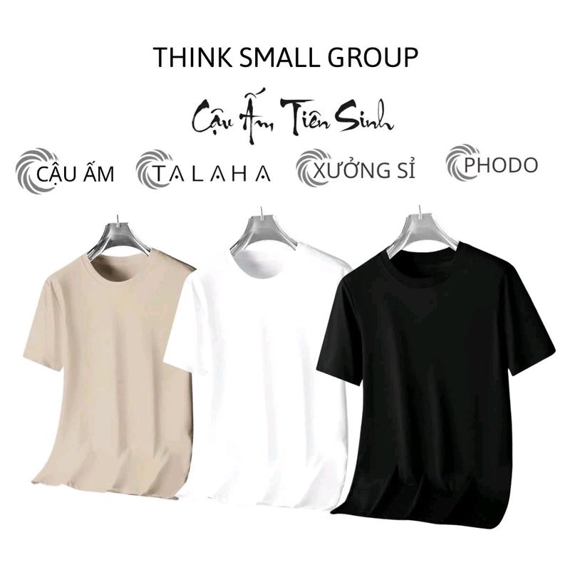 Combo 100k 3 áo thun cotton 35% phiên bản thường ( combo 3 áo chỉ từ 79k 1 áo phiên bản nâng cấp form cleanfit vải cotton 100% vải em bé dành cho người lớn )