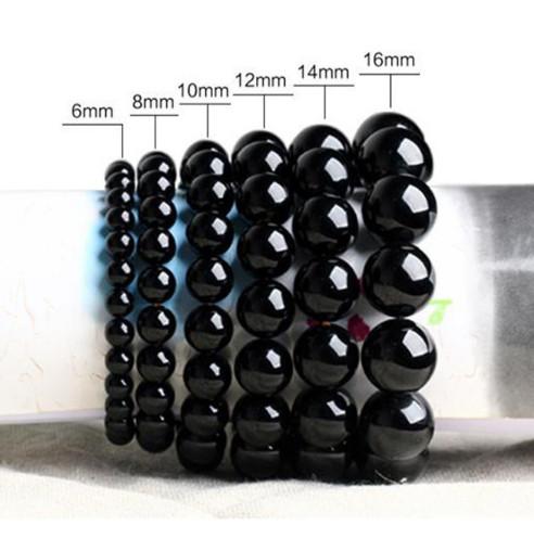 vòng đeo tay phong thủy Đá đen dành cho mệnh mộc và thủy Phụ Kiện Voi