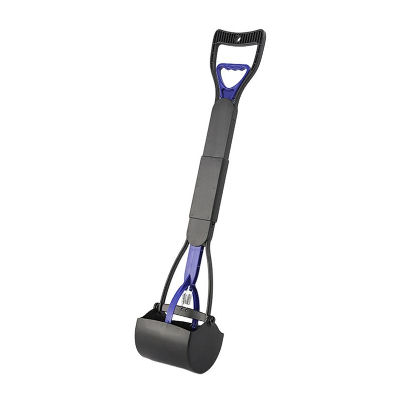slolbut- Family-friendly Dog Pooper Scooper 28 Pooper Scooper for Dogs No Touch Pickup Tool for Medium Small Dogs Non-breakable Folding Design for Lawn Grass Dirt Gravel Easy 6