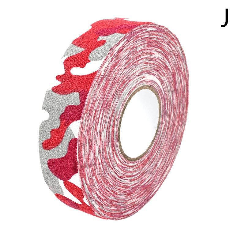 Product Introduction of 2.5CM*25M Ice Hockey Grip Tape Anti-slip Colored Athletic Sport Tape Polyester Wear-resistant Hockey Stick Tape Athletic Bandage 32