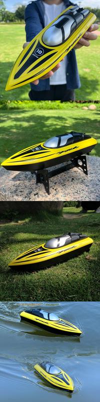 Product Introduction of Cross-Border Toy Show High-Speed Electric Remote Control Speedboat Children's Water Sports Long Endurance Remote-Control Ship Chenghai's Toy 35