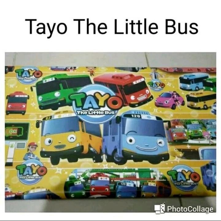 kertas kado mini mouse hello kitty kudapony tayo frozen sofia princess winnie the pooh barbie 3