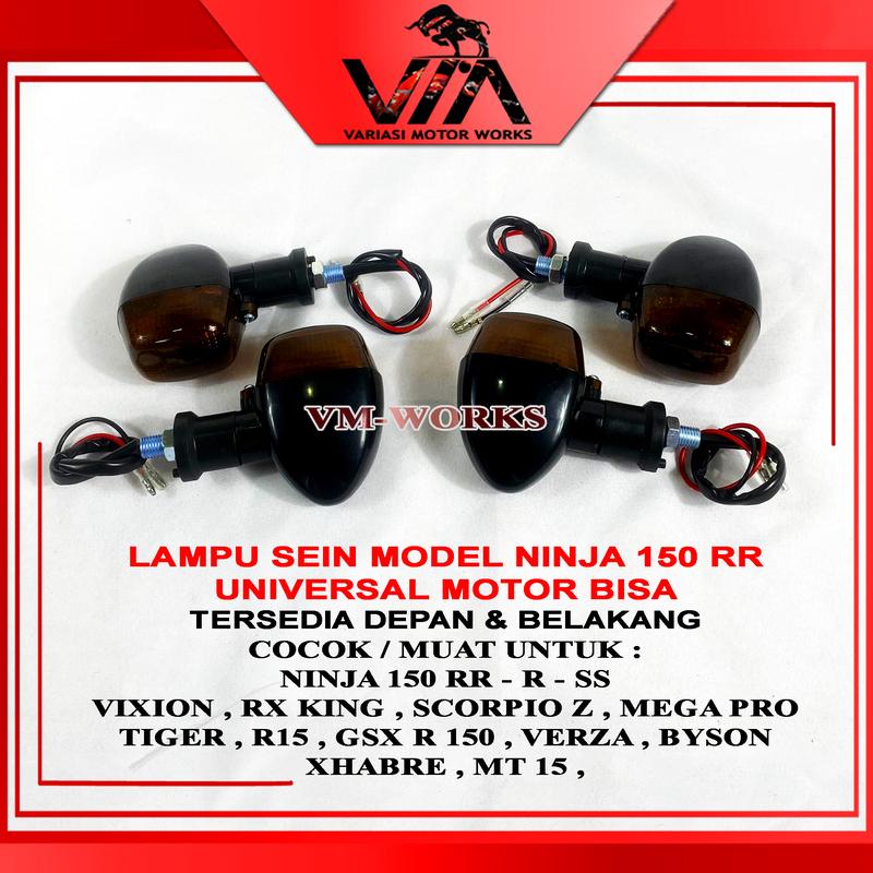 Lampu Sein Sen Riting Motor Ninja 150 RR R SS Vixion Rx King - Shop ...