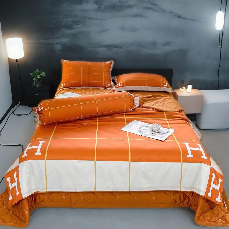Bộ Chăn Ga Gối Phi Lụa Loại 1 mềm mịn mát 9