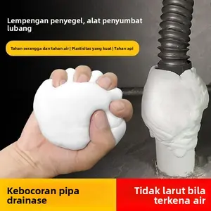 Lem Penutup Lubang AC, Lumpur Pengisi Lubang, Penutup Serangga, Tahan Air, Tahan Suhu Tinggi, Perbaikan Pengisian Saluran Rumah Tangga, Kotak Penyimpanan, Lumpur Penutup Tahan Air yang Ditingkatkan