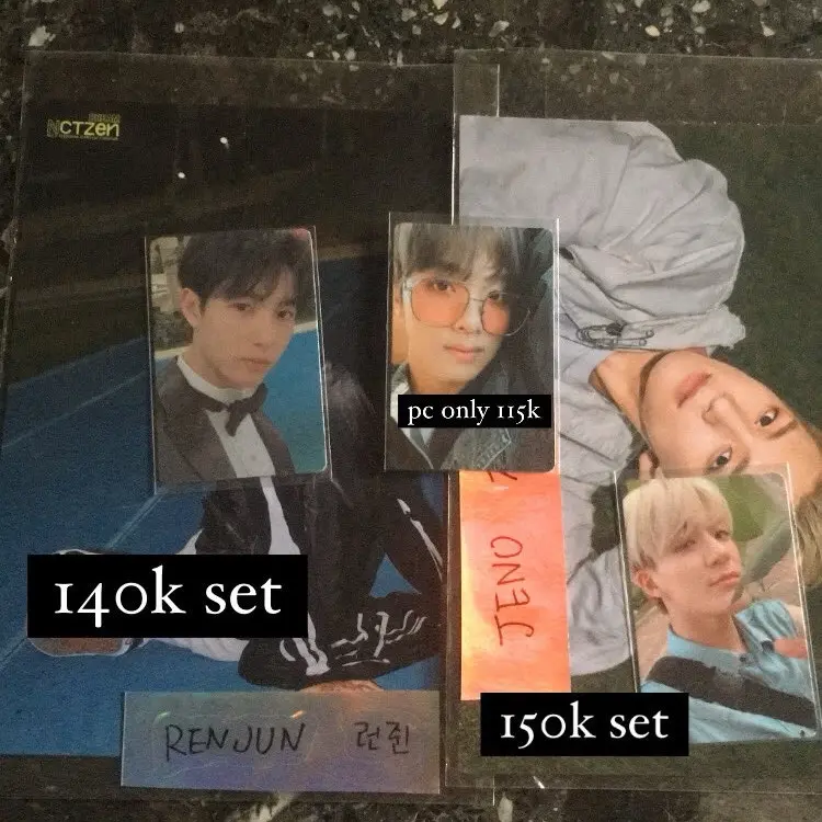 photocard set membkit / ave kit nct dream 2019 jeno renjun haechan pulang les 0