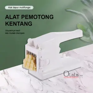 [COD] Potato cutter Pisau Alat Pemotong Kentang French Fries Praktis Bahan ABS CUTTER OLL-8809  Kitchenware