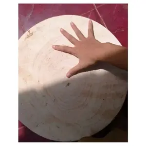 MURAH SALE !! 30-35 Talenan daging ASLI KAYU ASEM diameter 30-35 cm / talenan bulat /talenan daging