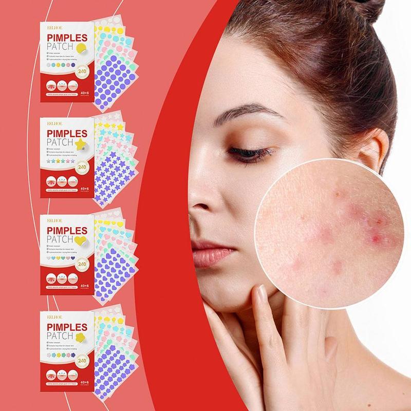 Product Introduction of 240pcs Salicylic Acid Acne Patch Colorful Heart Star Acne Shaped Pimple Patch N6S9 17