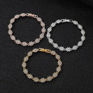 สร้อยข้อมือผู้หญิง, เครื่องประดับแฟชั่นยุโรปและอเมริกา, โลหะผสม, การออกแบบรูปทรงเรขาคณิต, ยืดหยุ่น, เพชรเต็ม, สไตล์ฮิปฮอป, การออกแบบแร็พ, การค้าต่างประเทศ