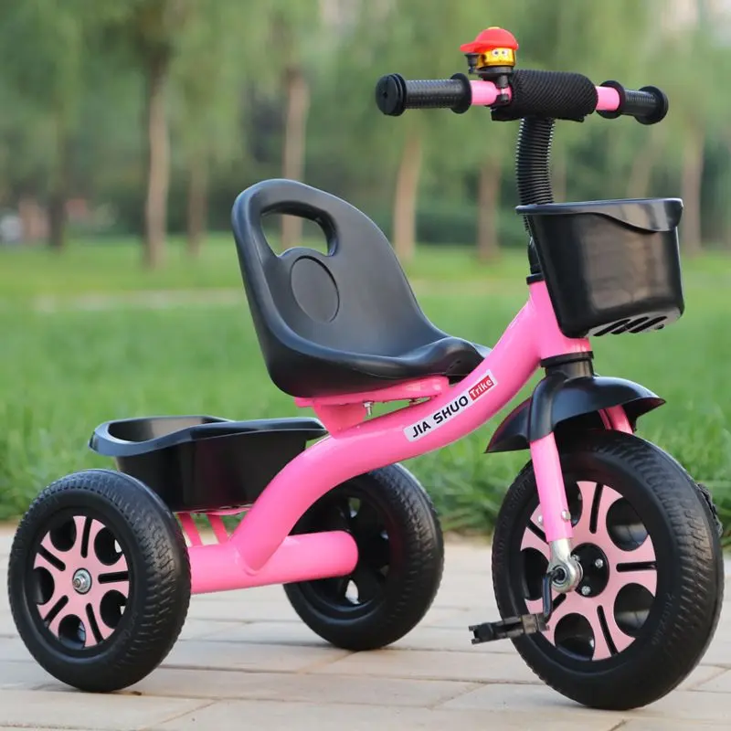 Xe Ba Bánh Cho Trẻ Em, Xe Đạp Bánh Xe Ba Bánh, Cỡ Lớn, Thích Hợp Cho Bé 1-3-2-6 Tuổi, Xe Đẩy, Bàn Đạp Cho Bé  đồ chơi 2