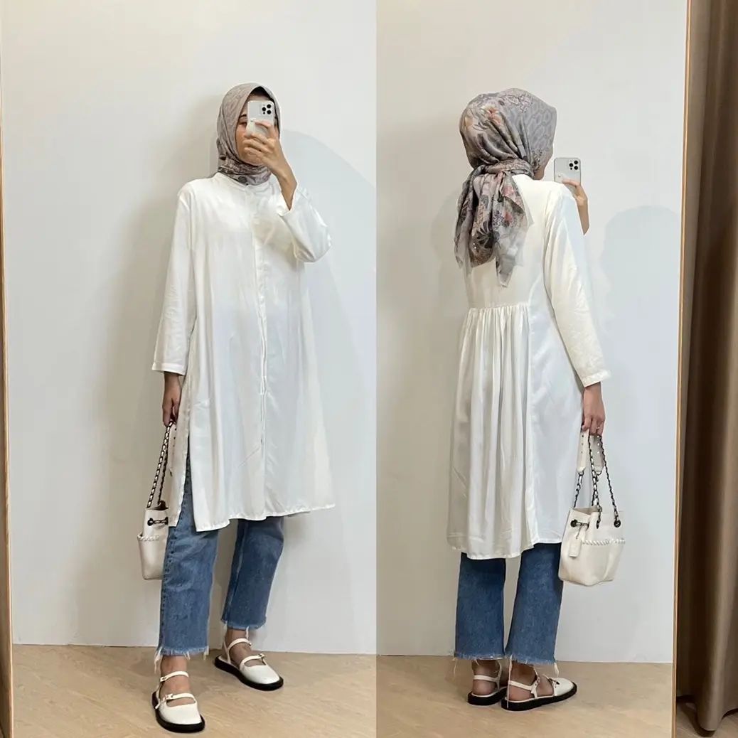 Zura Tunik - Tunik Rayon Twill Premium