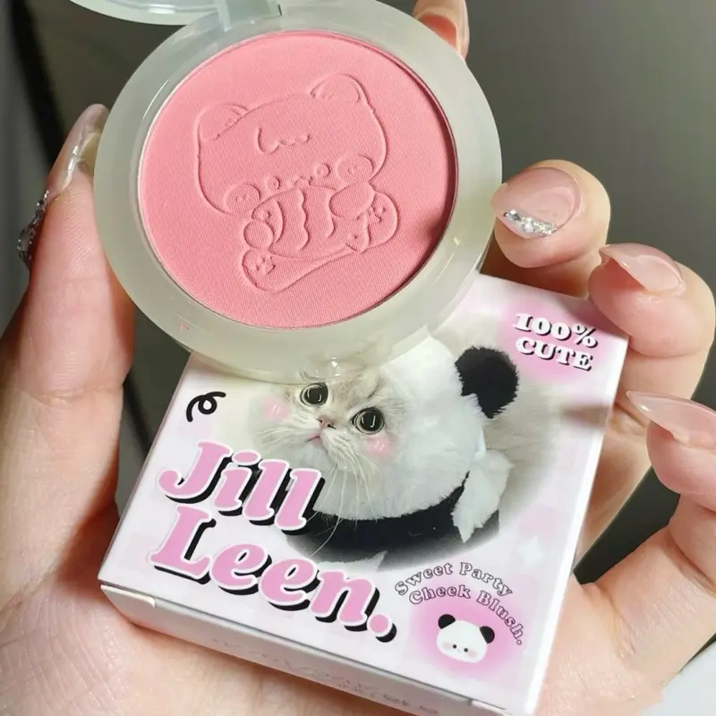 Phấn má hồng Jill Leen đơn sắc, Phấn má hồng tự nhiên Jill Leen dạng kem lâu trôi, dưỡng ẩm 7